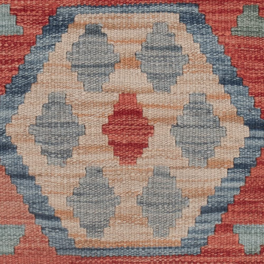 Kelim tapijt - Splash - 131 x 80 cm - veelkleurig