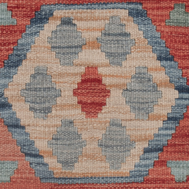 Kelim tapijt - Splash - 131 x 80 cm - veelkleurig