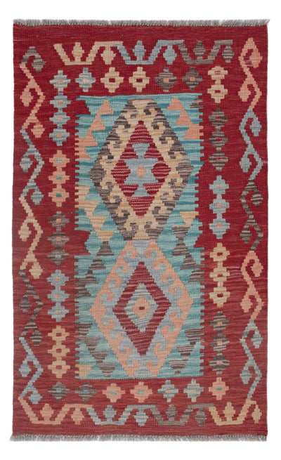 Kilim Maimana Tapijt 78x123cm - Wollen tapijt