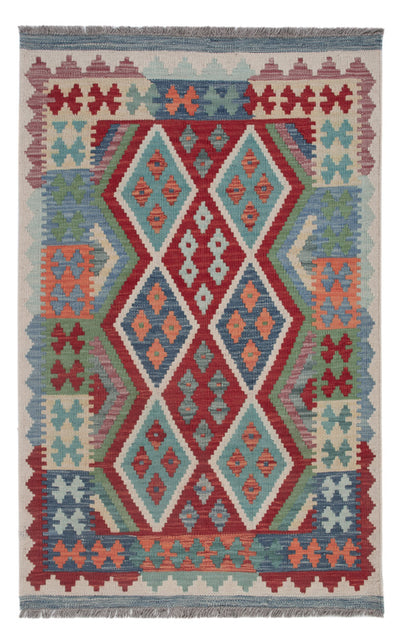 Kilim Maimana Tapijt 85x131cm - Wollen tapijt