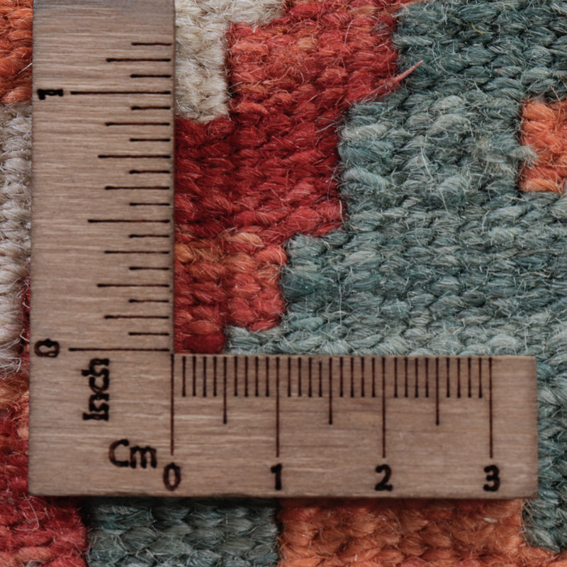 Kelim tapijt - Splash - 126 x 100 cm - veelkleurig