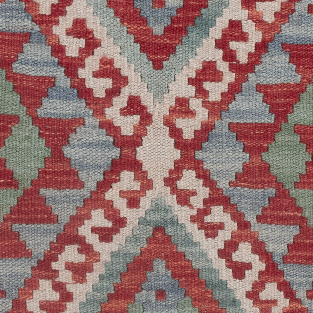 Kelim Teppich - Splash - 136 x 81 cm - mehrfarbig