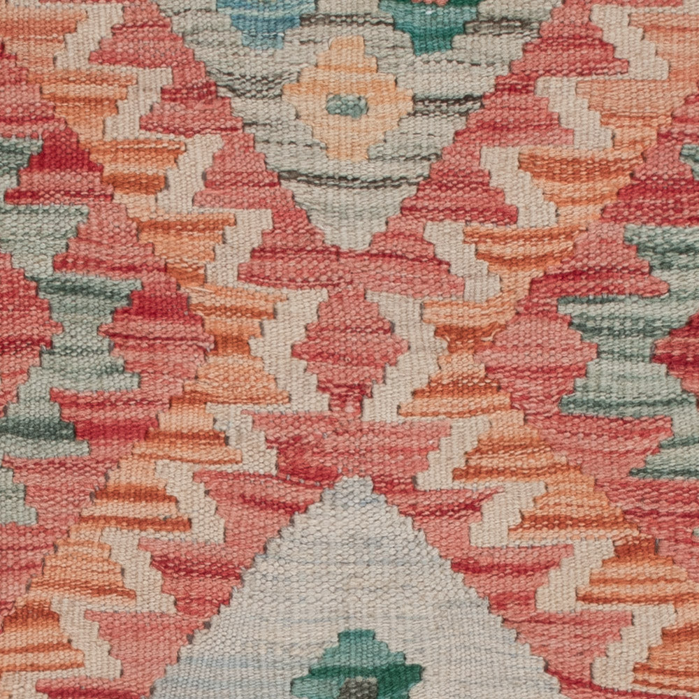 Kelim tapijt - Splash - 130 x 83 cm - veelkleurig