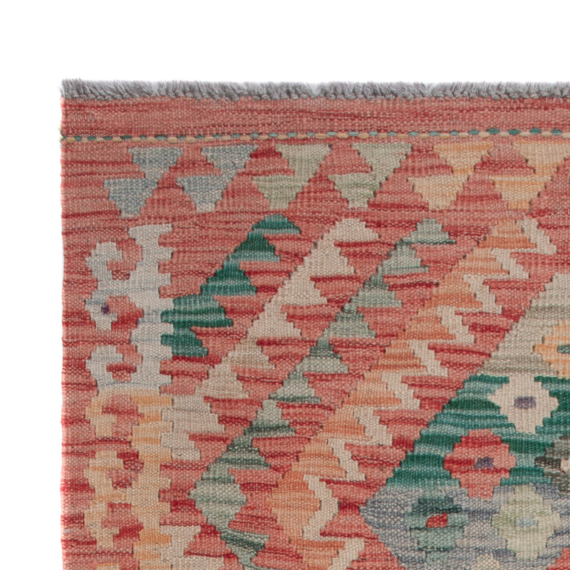 Kelim tapijt - Splash - 130 x 83 cm - veelkleurig