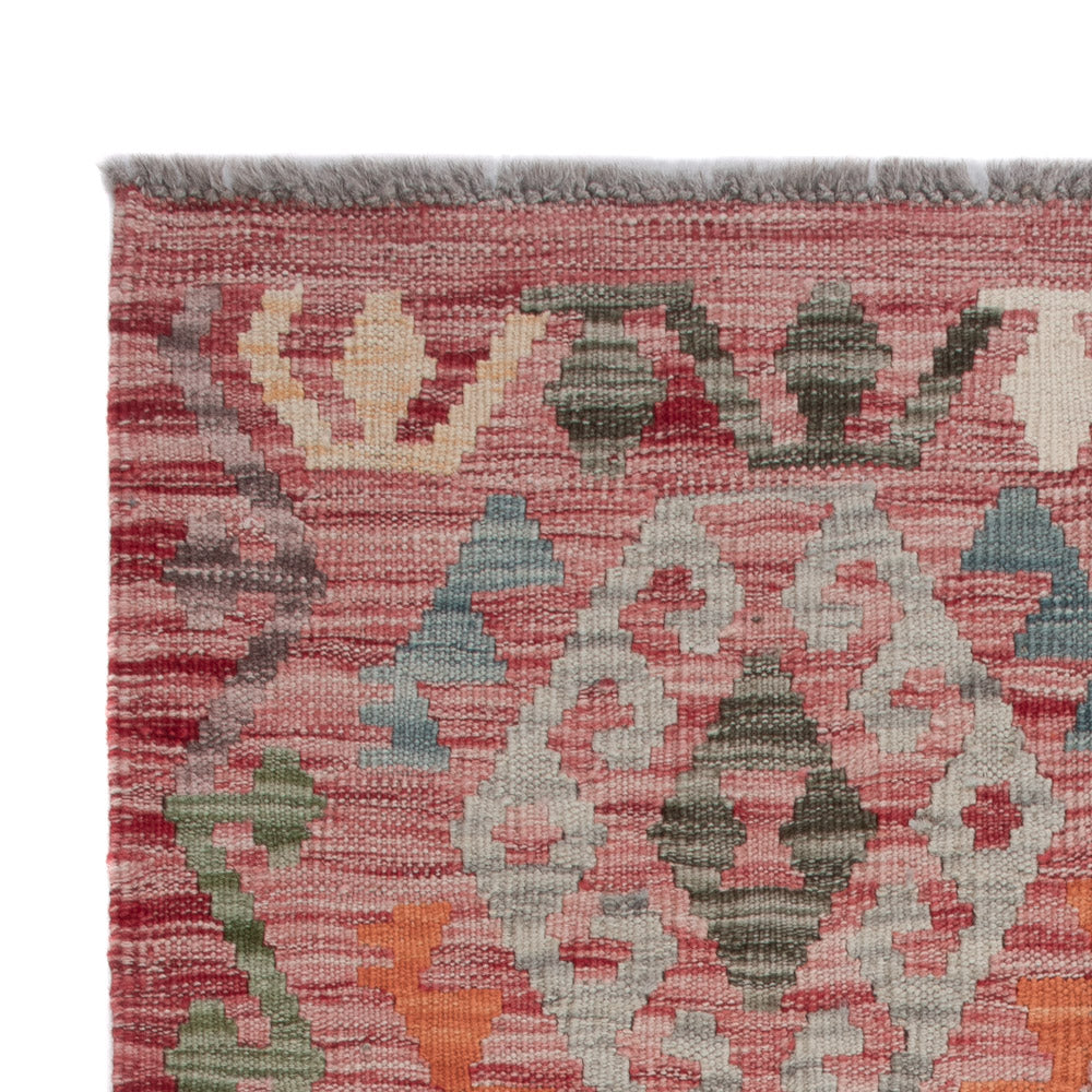 Kelim tapijt - Splash - 126 x 81 cm - veelkleurig