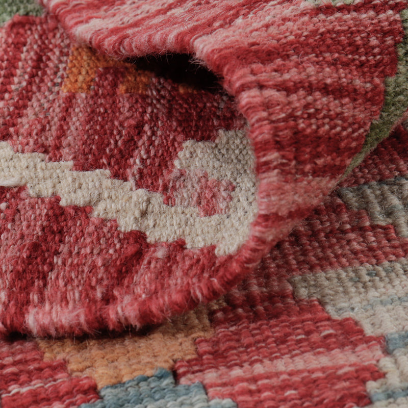 Kelim tapijt - Splash - 126 x 81 cm - veelkleurig