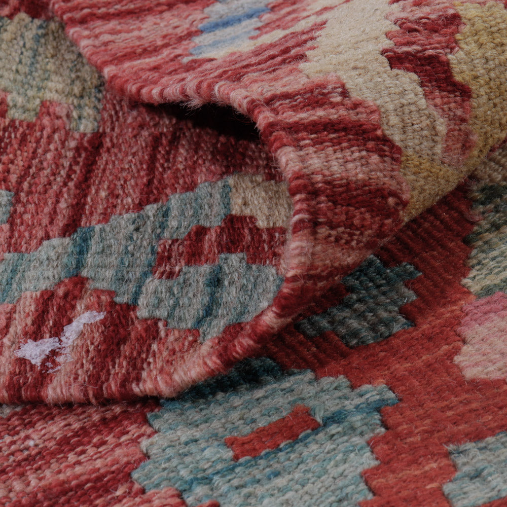 Kelim tapijt - Splash - 131 x 81 cm - veelkleurig