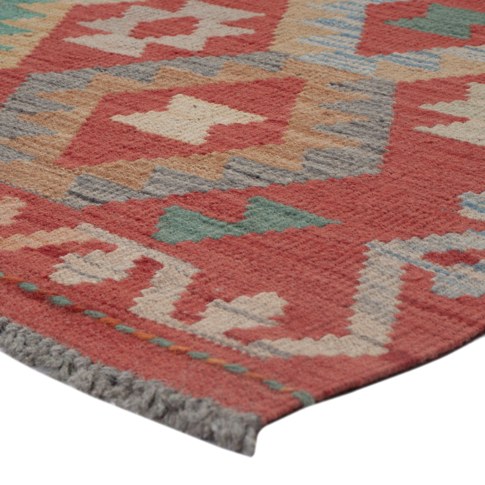 Kelim Teppich - Splash - 124 x 81 cm - mehrfarbig