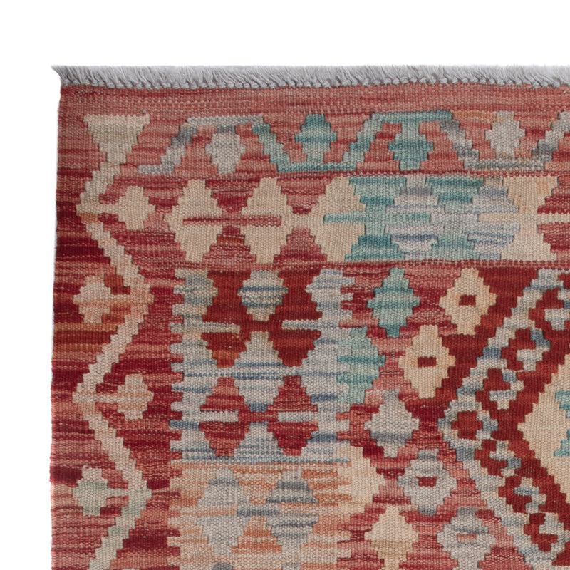 Kelim tapijt - Splash - 127 x 88 cm - veelkleurig