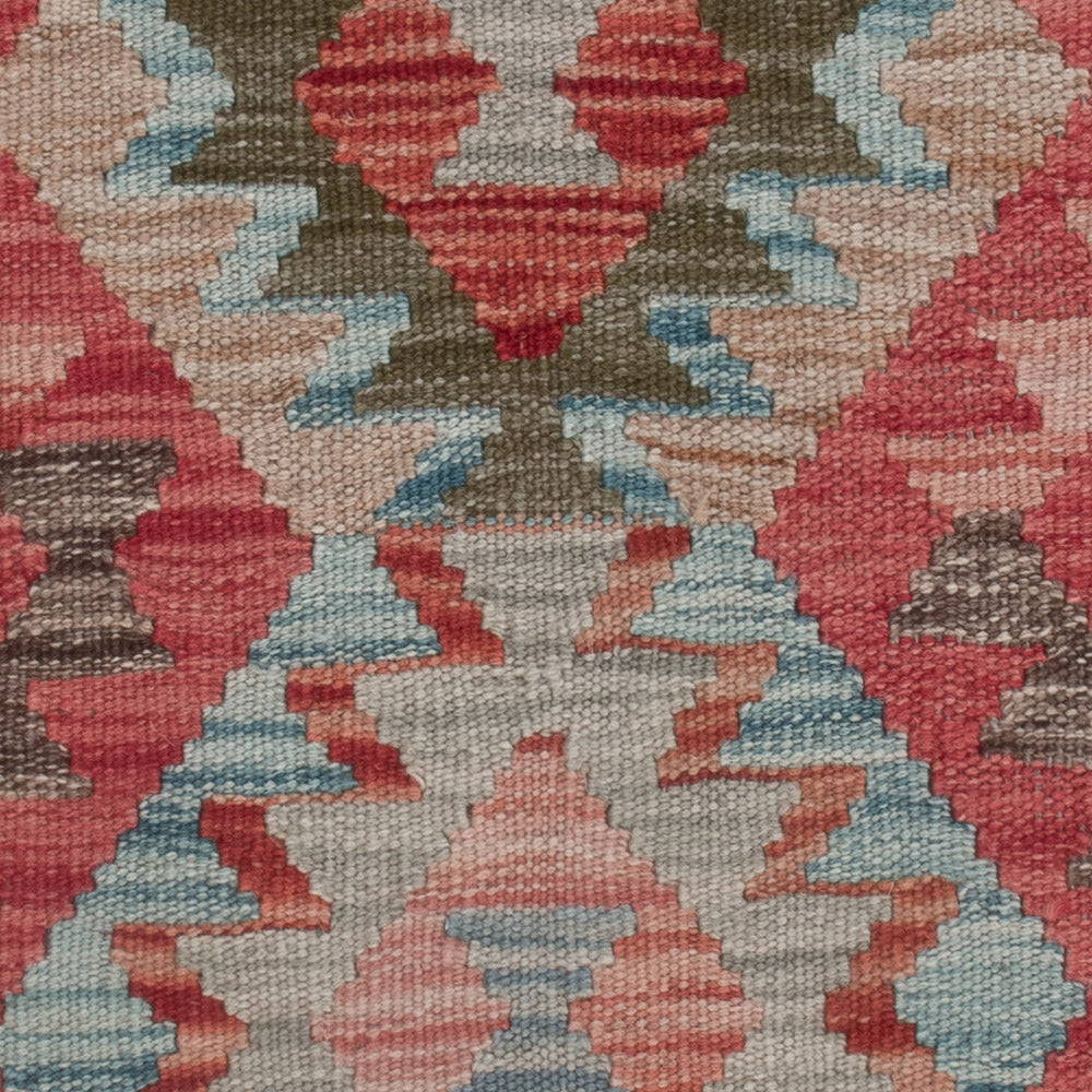 Kelim tapijt - Splash - 130 x 81 cm - veelkleurig