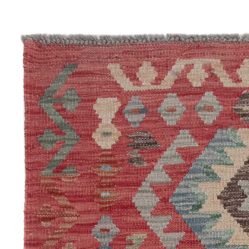 Kelim tapijt - Splash - 130 x 81 cm - veelkleurig