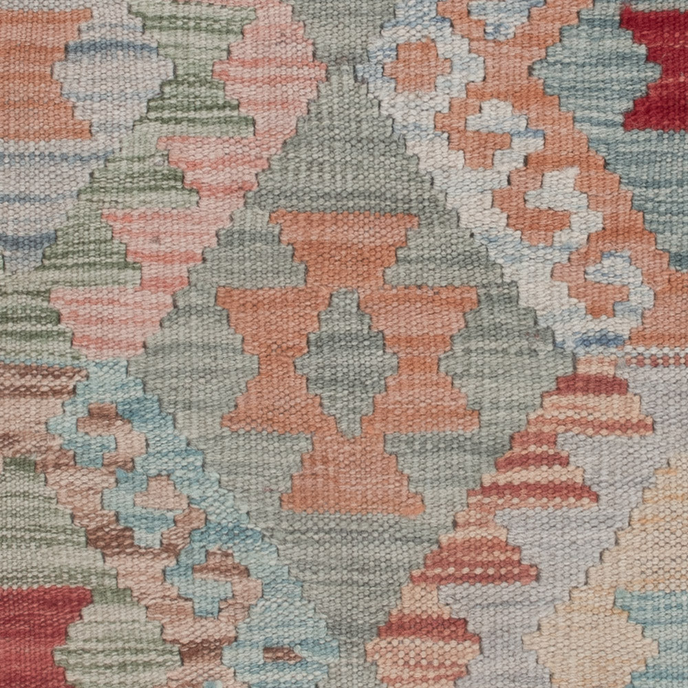 Kelim Teppich - Splash - 123 x 86 cm - mehrfarbig