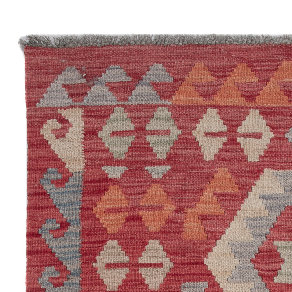 Kelim tapijt - Splash - 119 x 82 cm - veelkleurig