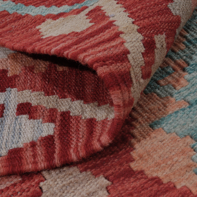 Kelim Teppich - Splash - 122 x 84 cm - mehrfarbig