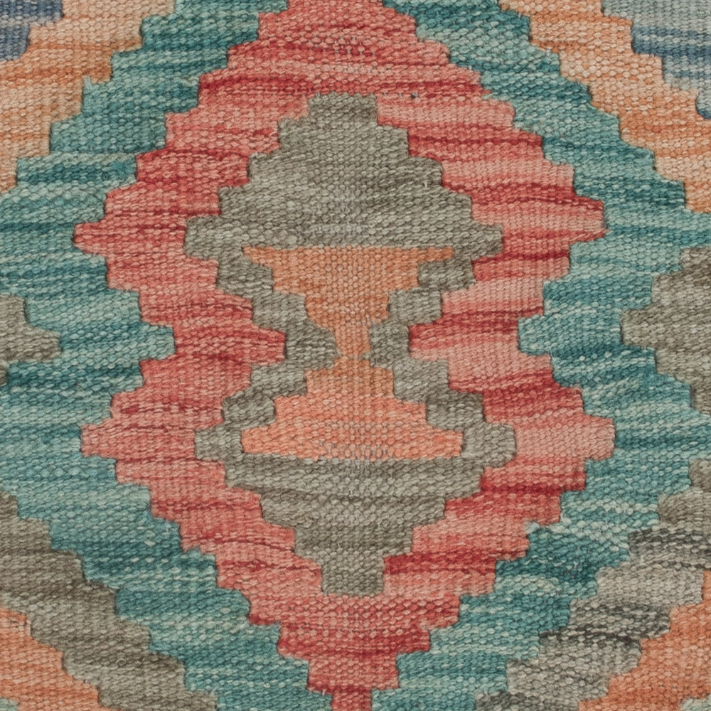 Kelim tapijt - Splash - 117 x 79 cm - veelkleurig