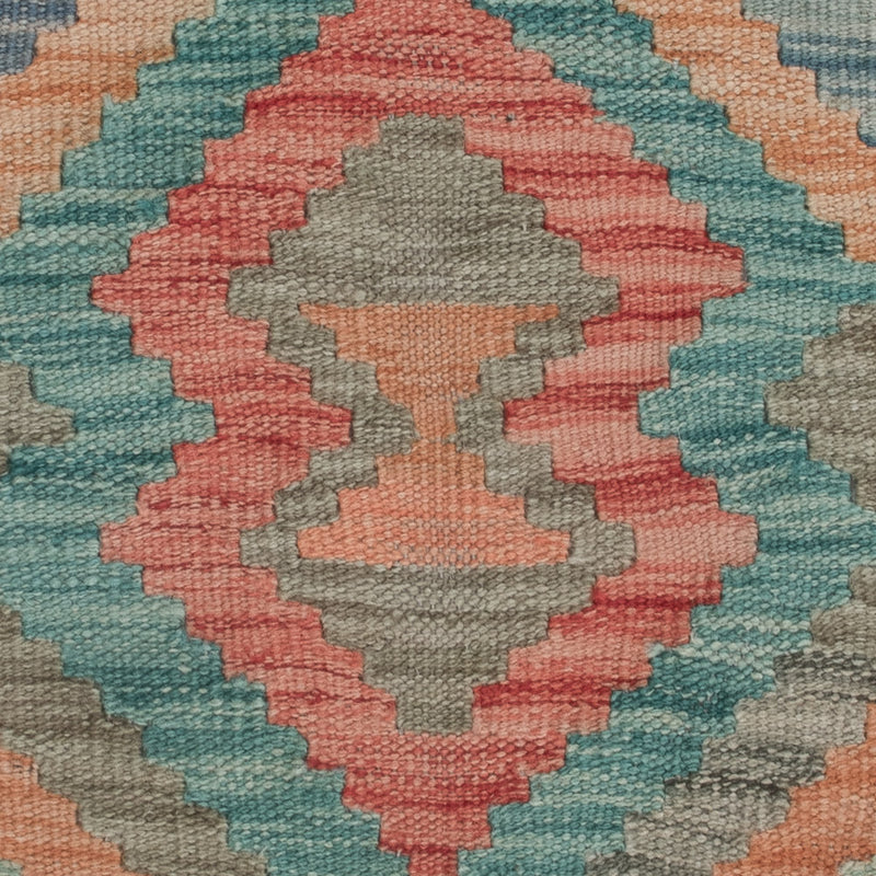 Kelim tapijt - Splash - 117 x 79 cm - veelkleurig