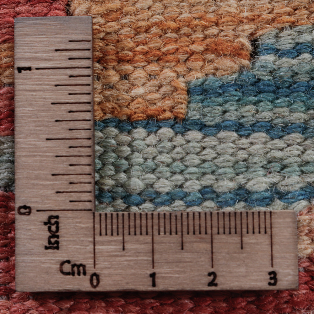 Kelim tapijt - Splash - 117 x 79 cm - veelkleurig