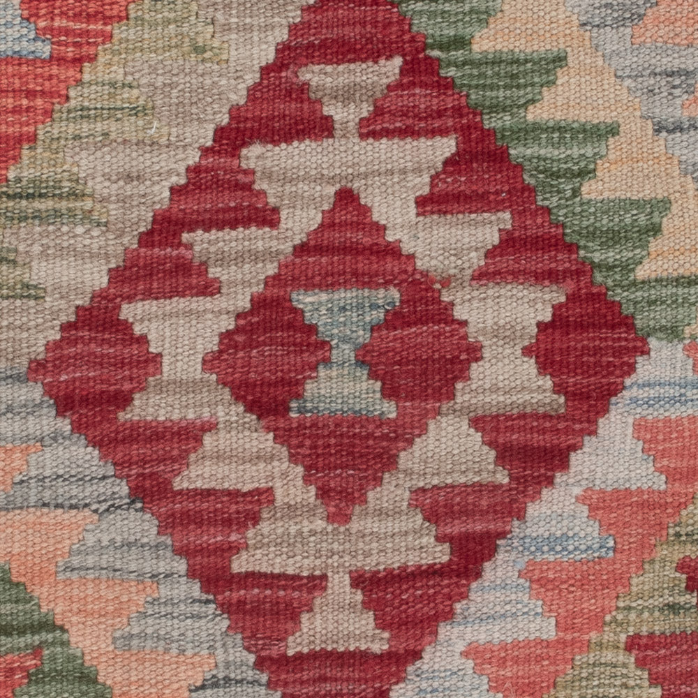 Kelim tapijt - Splash - 122 x 80 cm - veelkleurig