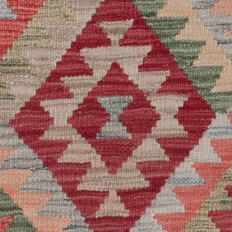 Kelim tapijt - Splash - 122 x 80 cm - veelkleurig