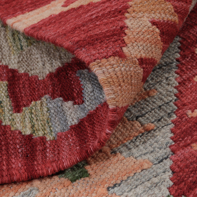 Kelim tapijt - Splash - 122 x 80 cm - veelkleurig