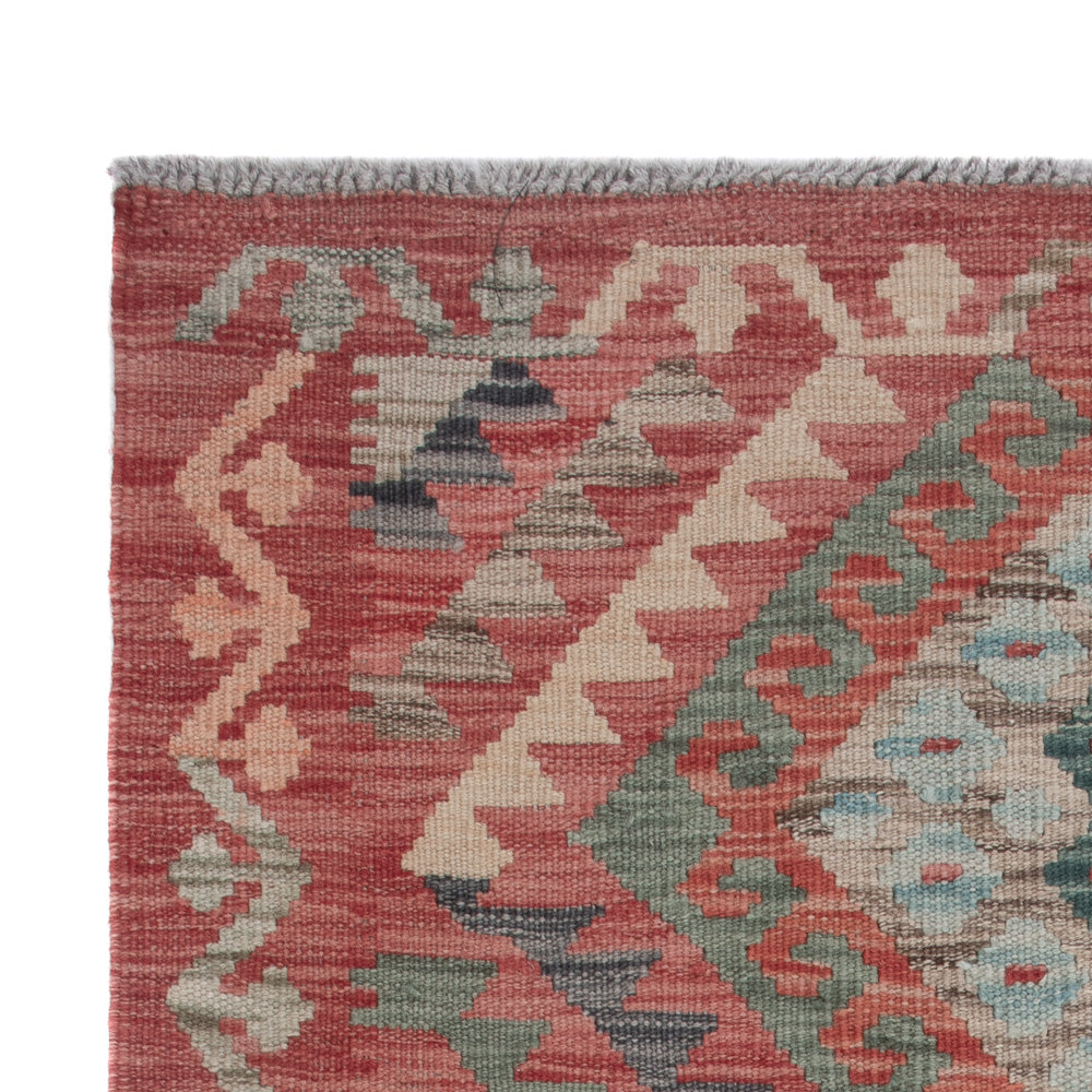 Kelim tapijt - Splash - 130 x 79 cm - veelkleurig