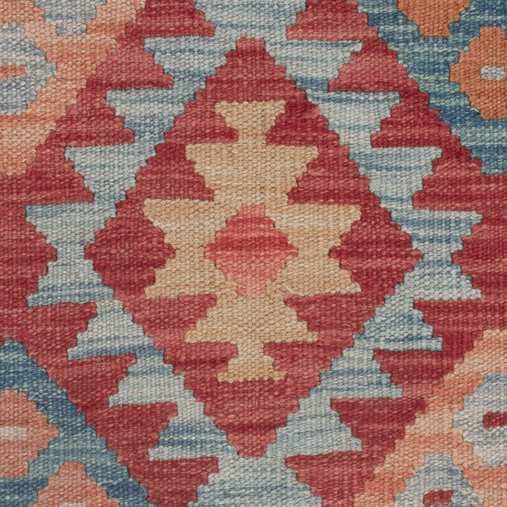 Kelim tapijt - Splash - 131 x 80 cm - veelkleurig