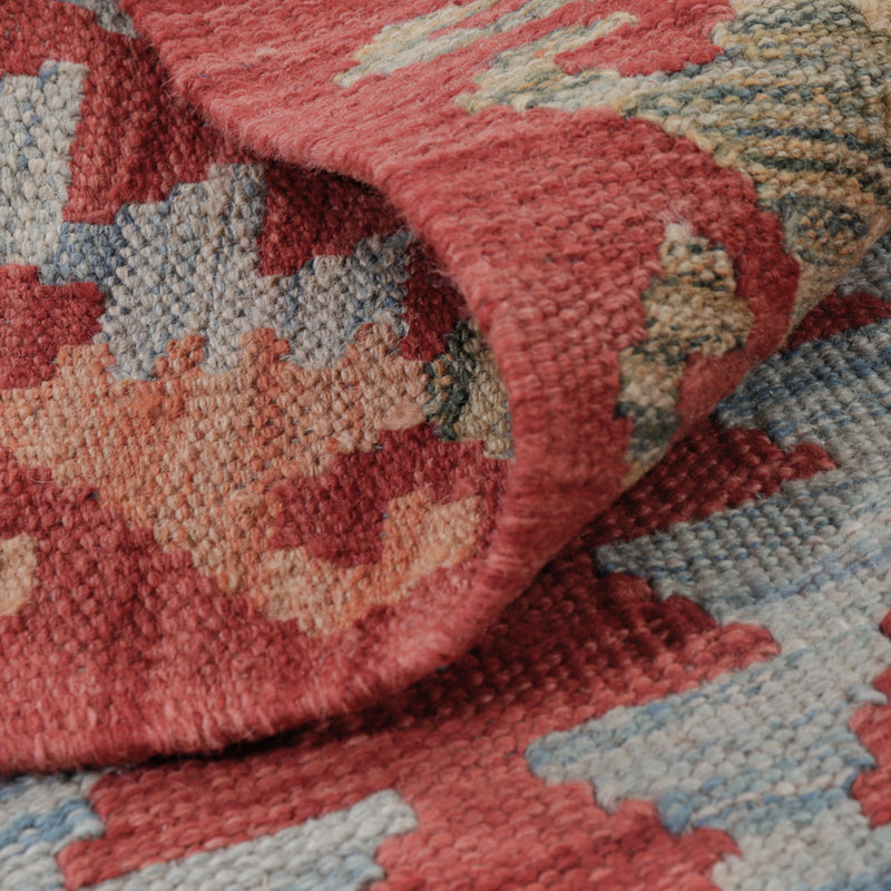 Kelim tapijt - Splash - 131 x 80 cm - veelkleurig