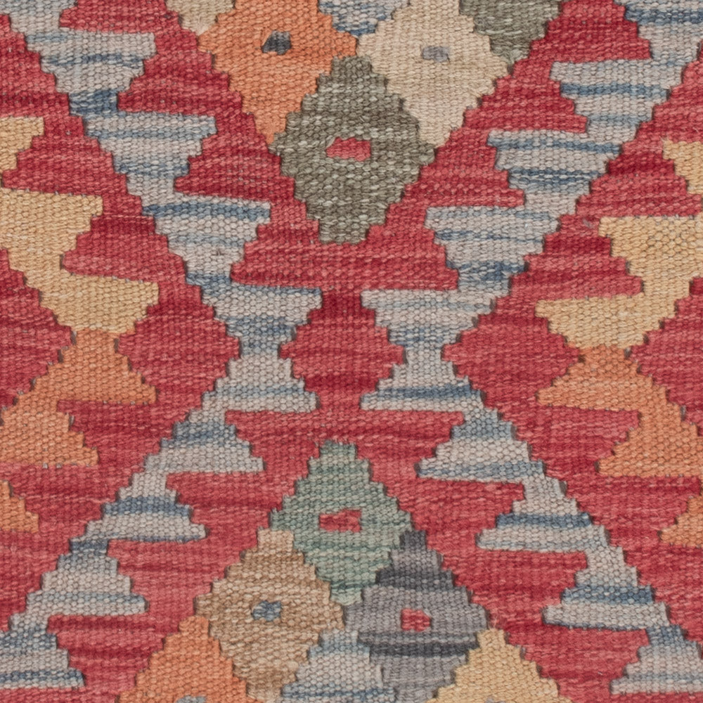 Kelim tapijt - Splash - 128 x 81 cm - veelkleurig