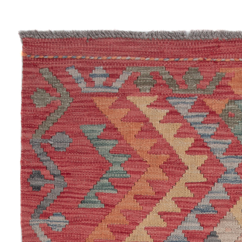 Kelim tapijt - Splash - 128 x 81 cm - veelkleurig