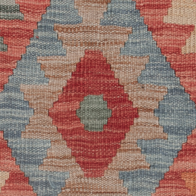 Kelim tapijt - Splash - 125 x 74 cm - veelkleurig