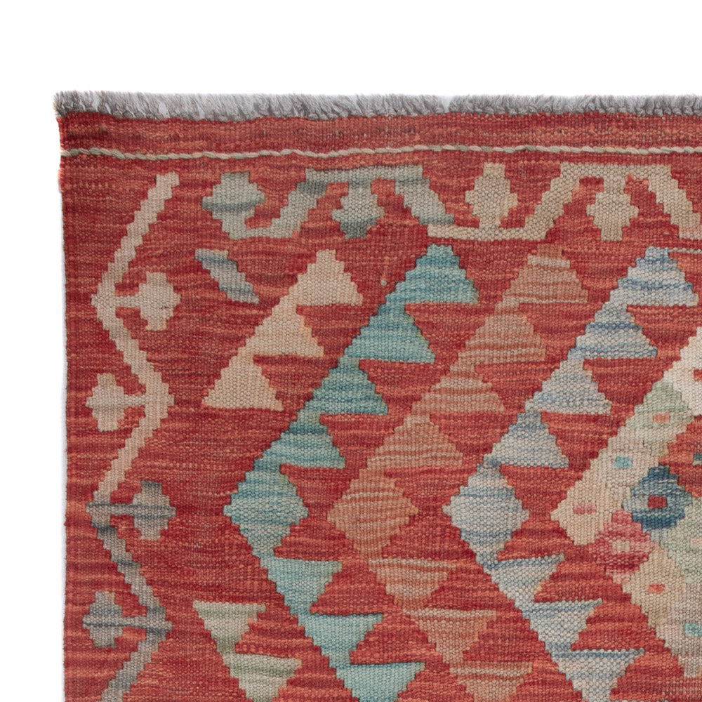 Kelim tapijt - Splash - 132 x 87 cm - veelkleurig