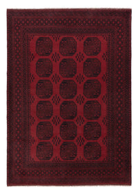 Afghan Teppich - Filpa - 290 x 206 cm - dunkelrot