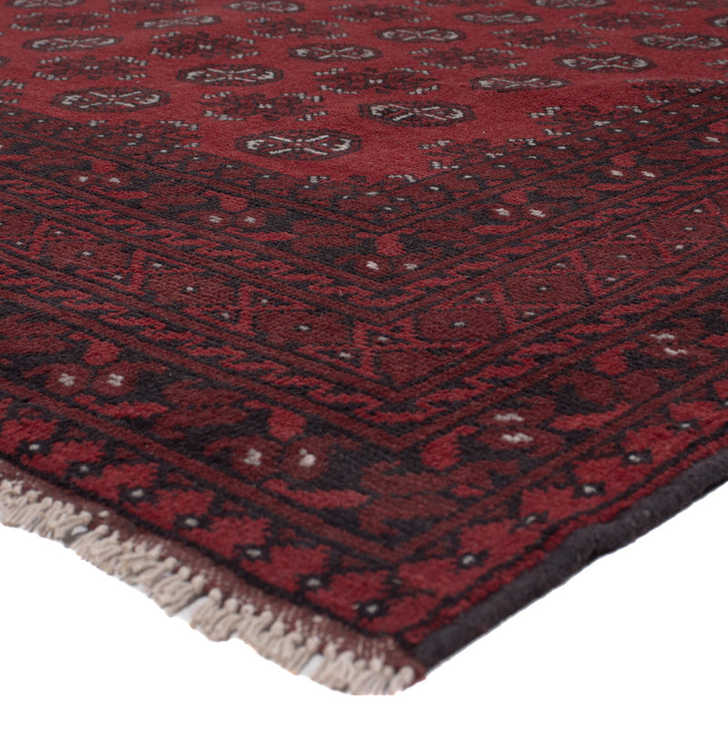 Afghan Teppich - Filpa - 283 x 202 cm - dunkelrot