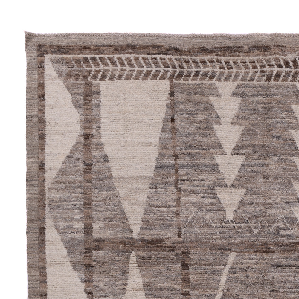 Berber Teppich - 349 x 253 cm - dunkelgrau