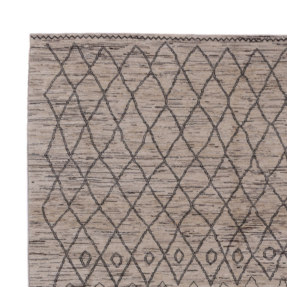 Berber tapijt - 347 x 250 cm - donkergrijs
