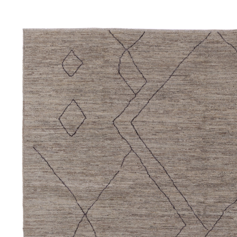 Berber tapijt - 347 x 256 cm - grijs