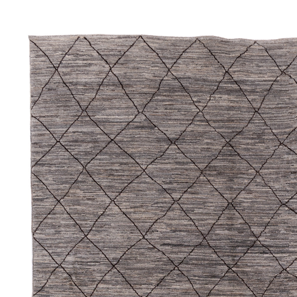 Berber tapijt - 344 x 256 cm - donkergrijs