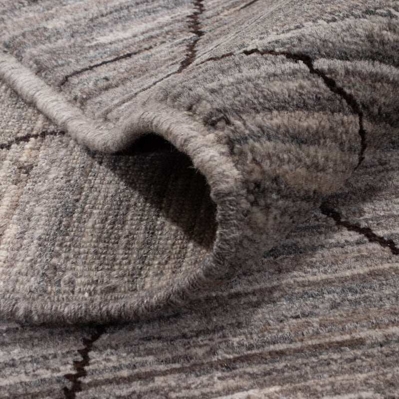 Berber tapijt - 344 x 256 cm - donkergrijs