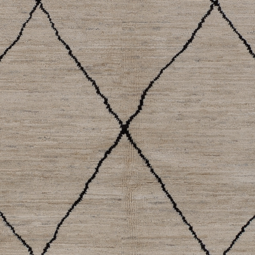 Berber Teppich - 235 x 175 cm - grau