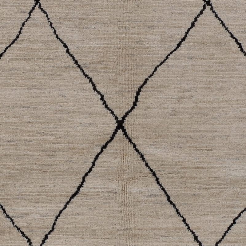 Berber Teppich - 235 x 175 cm - grau