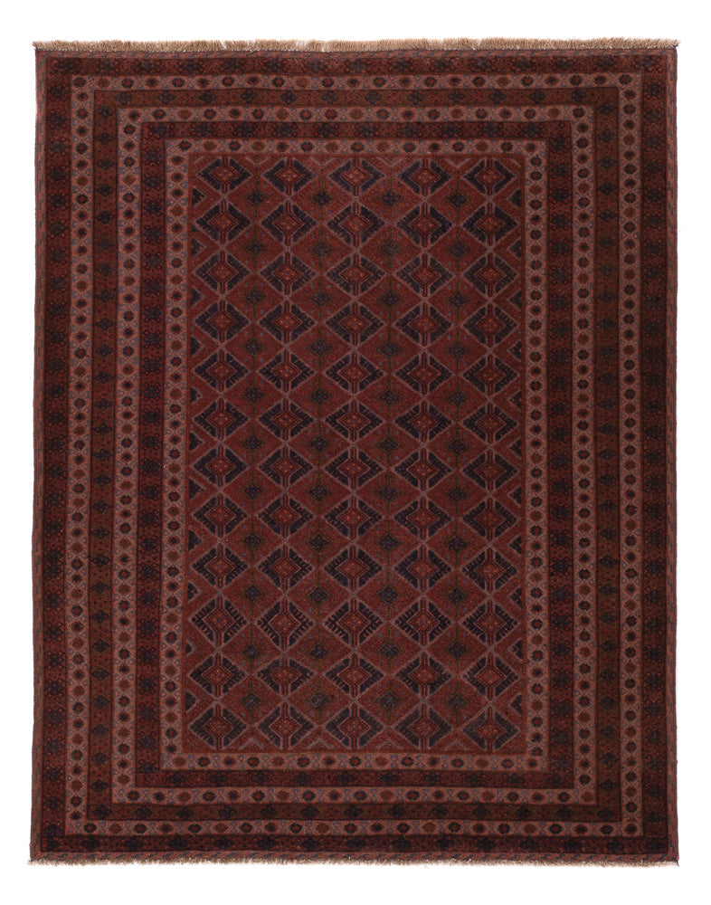 Kelim Teppich - Oriental - 199 x 153 cm - dunkelbeige