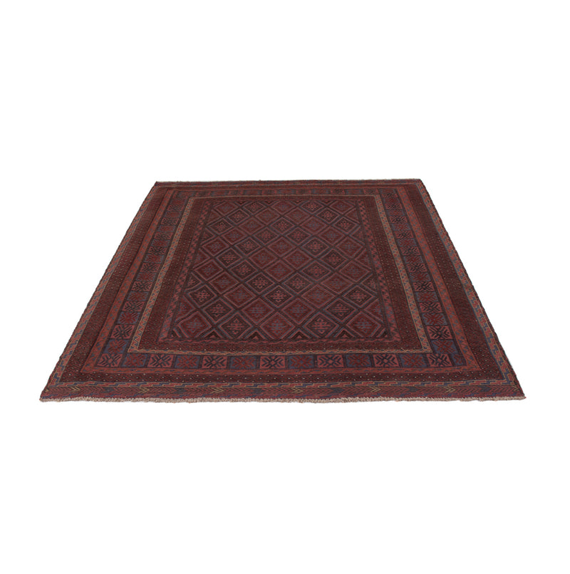 Kelim Teppich - Oriental - 202 x 170 cm - dunkelbeige