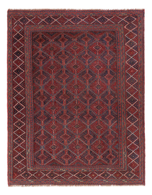 Kelim Teppich - Oriental - 175 x 141 cm - dunkelrot