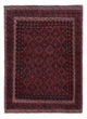 Kelim tapijt - Oosters - 184 x 137 cm - donkerrood