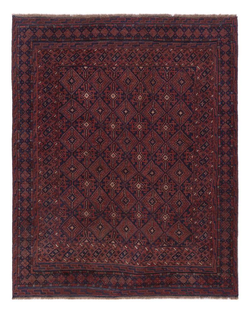 Kelim Teppich - Oriental - 189 x 153 cm - dunkelbeige