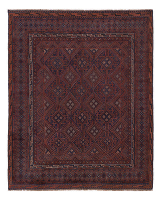 Kelim Teppich - Oriental - 194 x 158 cm - dunkelbeige