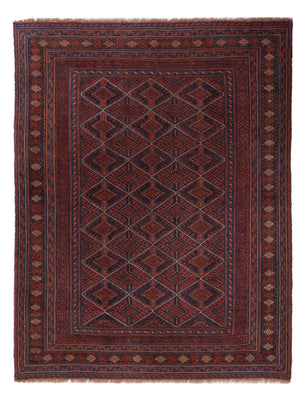 Kelim Teppich - Oriental - 175 x 134 cm - dunkelrot