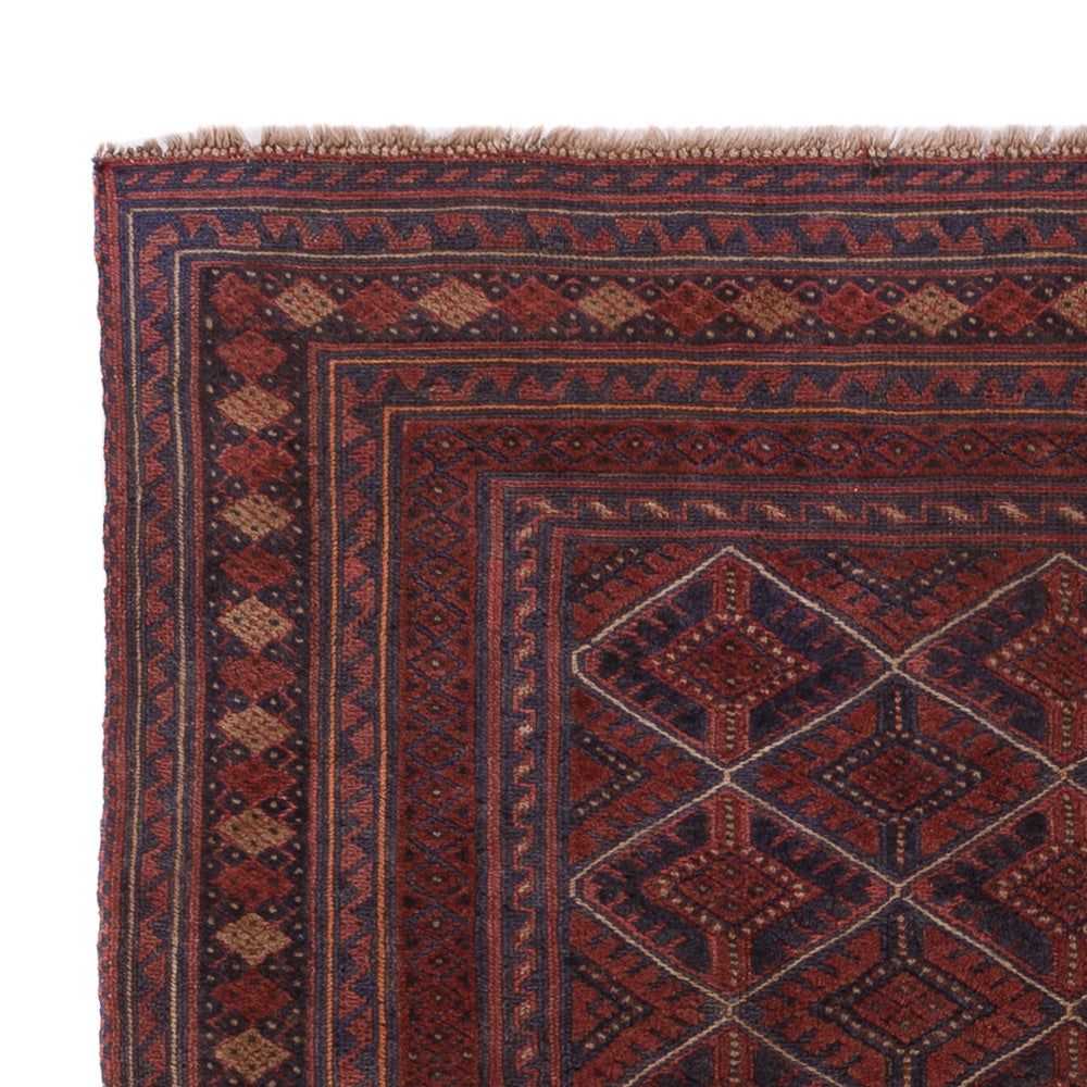 Kelim tapijt - Oosters - 175 x 134 cm - donkerrood