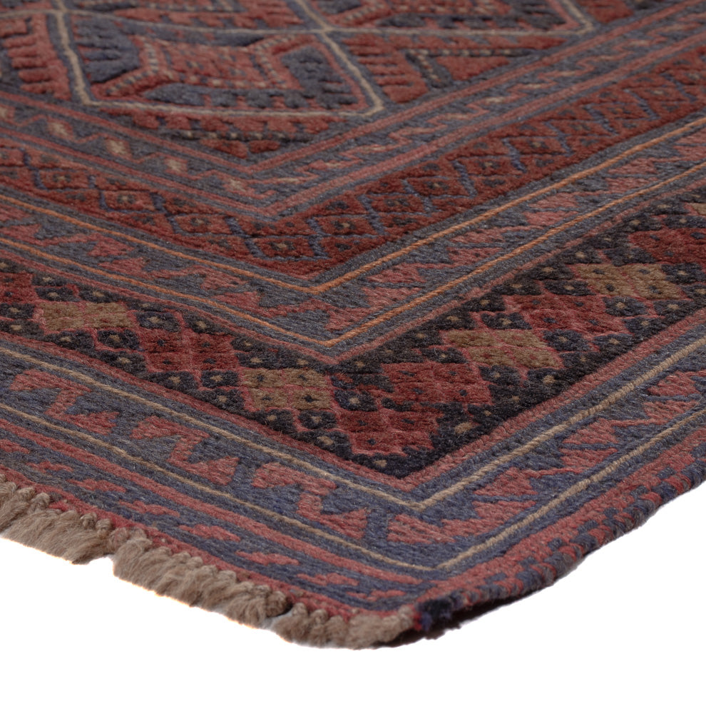 Kelim Teppich - Oriental - 175 x 134 cm - dunkelrot