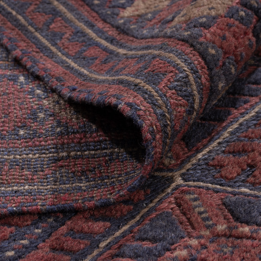 Kelim Teppich - Oriental - 175 x 134 cm - dunkelrot